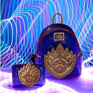 Loungefly- Bundle of Backpack and Wallet - Guardians of the Galaxy Vol. 3